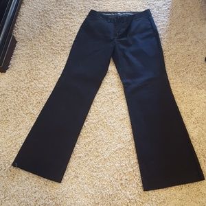 Express editor wide leg cotton dress pants